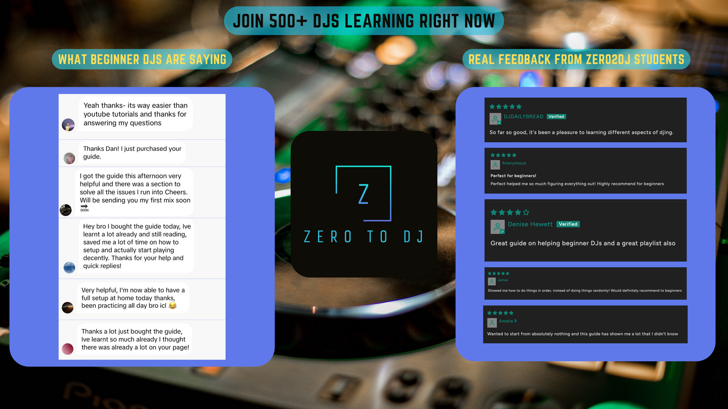 GO FROM ZERO TO DJ- NO EXPERIENCE NEEDED!