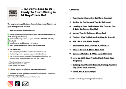 GO FROM ZERO TO DJ- NO EXPERIENCE NEEDED!